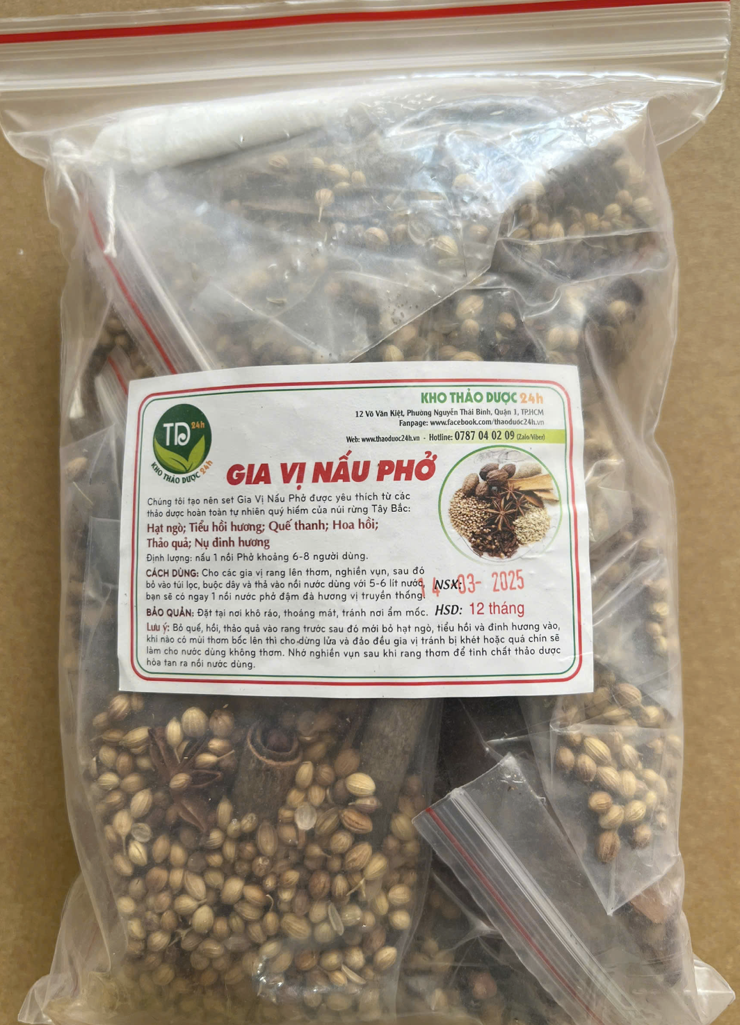 Gia vị Thảo dược 500g